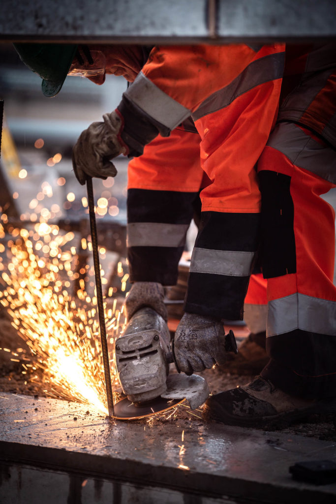 Photos de reportage de mise en situation professionnelle.