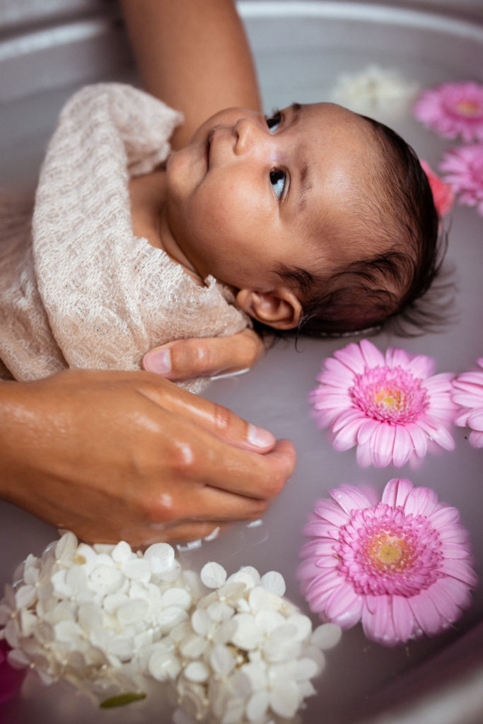 Bain Enveloppé bébé